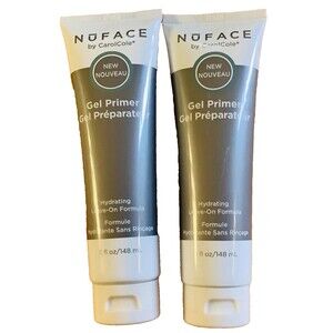 NuFace Carol Cole Gel Primer Hydrating Leave-On Formula 5 fl oz 148mL Set of 2